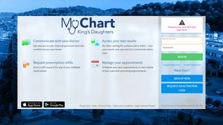 
                            1. Login Page - mychart.kdmc.net