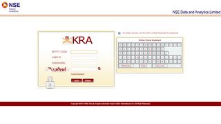 
                            8. Login Page - National Stock Exchange of India