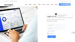 
                            4. Login Page – SmartAgent.com