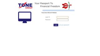 
                            4. Login Page - tonegroupapps.net