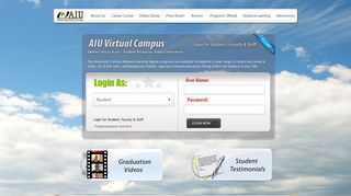 
                            2. Login Page Virtual Campus, Students, Faculty, Staff ...