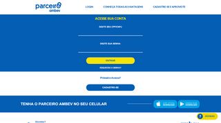 
                            2. login - Parceiro Ambev