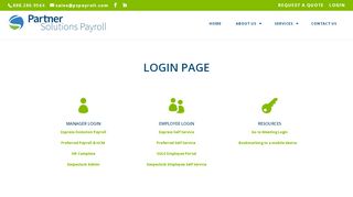 
                            7. LOGIN | Partner Solutions Payroll