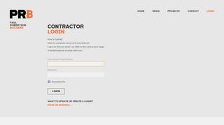 
                            9. LogIn | Paul Robertson Builders - PRB