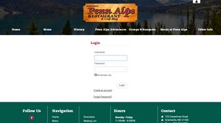 
                            9. Login - Penn Alps