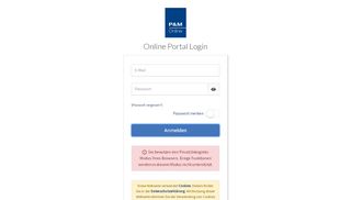 
                            4. Login — PFEIFFER & MAY