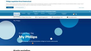 
                            7. Login - philips.de