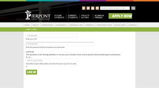 
                            2. Login | Pierpont C&TC