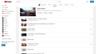 
                            1. LogIn playlist - YouTube