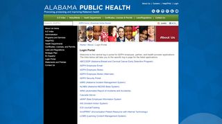 
                            11. Login Portal | Alabama Department of Public Health (ADPH)