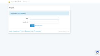 
                            4. Login - Portal CPNS BPK RI