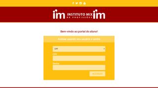 
                            11. Login - Portal do Aluno I'M - institutomix.com.br