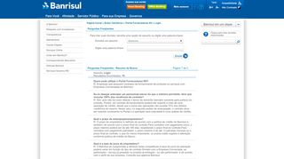 
                            2. Login - Portal Internet Banrisul