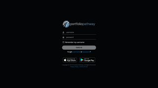 
                            8. Login - Portfolio Pathway