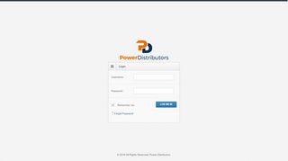 
                            3. Login - Power Distributors