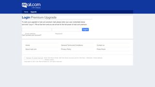
                            1. Login Premium Upgrade - Mail.com