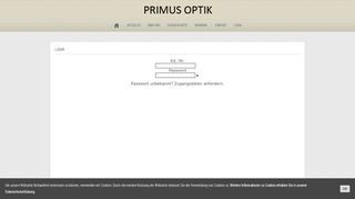 
                            5. LOGIN | Primus-Optik