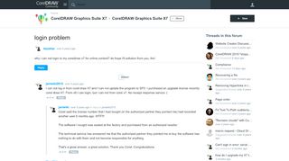 
                            6. login problem - CorelDRAW Graphics Suite X7 - …