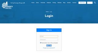 
                            6. Login | Property Matrix