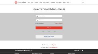 
                            1. Login | PropertyGuru Singapore