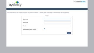 
                            6. Login - providerportal.eyefinity.com