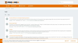
                            4. login | Proxmox Support Forum
