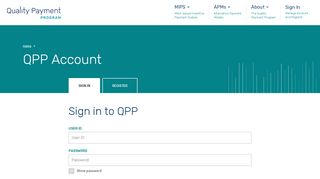 
                            11. Login - QPP - Centers for Medicare and Medicaid Services