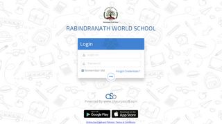 
                            4. Login - Rabindranath World School
