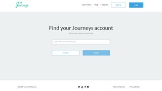 
                            8. Login Recovery | Journeys