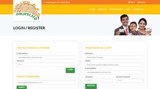
                            1. Login / Register - Aadhaar Smart Card Online