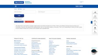 
                            2. Login | Reliance General Insurance