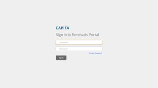 
                            1. Login - Renewals Portal