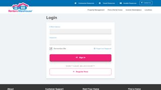 
                            9. Login - RentersWarehouse.com