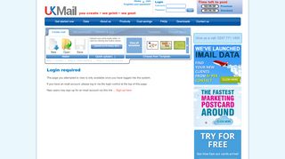 
                            6. Login required - imail (UK Mail Digital)