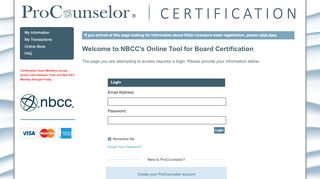 
                            7. Login Required - onlineservices.nbcc.org