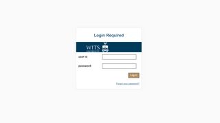 
                            7. Login Required - University of the Witwatersrand - Wits-e