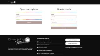 
                            2. Login | Revendedora Mais