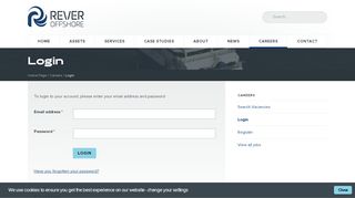 
                            7. Login - Rever Offshore · Current Vacancies