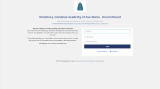 
                            6. Login | Rhodora J. Donahue Academy of Ave Maria ...