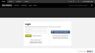 
                            9. Login | Ricardo