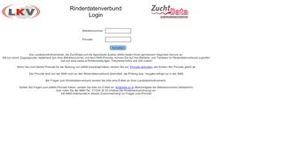 
                            8. Login Rinderdatenverbund - web.rdv.at