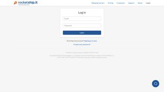 
                            7. Login - RocketShipIt