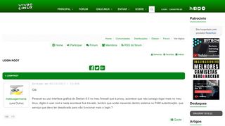 
                            1. Login Root [Debian] - Viva o Linux
