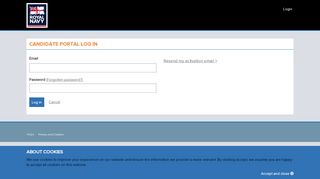 
                            4. Login - Royal Navy