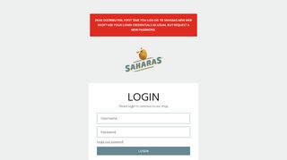 
                            5. Login - Saharas