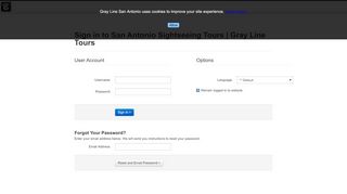 
                            4. Login | San Antonio Sightseeing Tours | Gray Line Tours