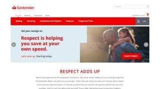 
                            2. Login - Santander Bank