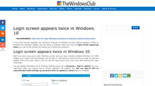 
                            6. Login screen appears twice in Windows 10 - The …