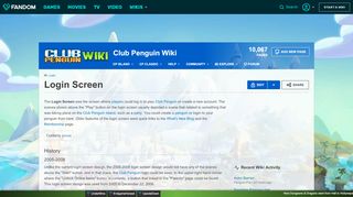 
                            5. Login Screen | Club Penguin Wiki | FANDOM powered by Wikia