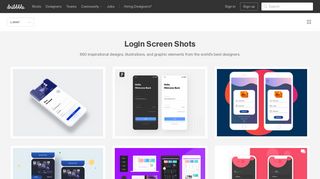 
                            1. Login Screen designs, themes, templates and downloadable graphic ...
